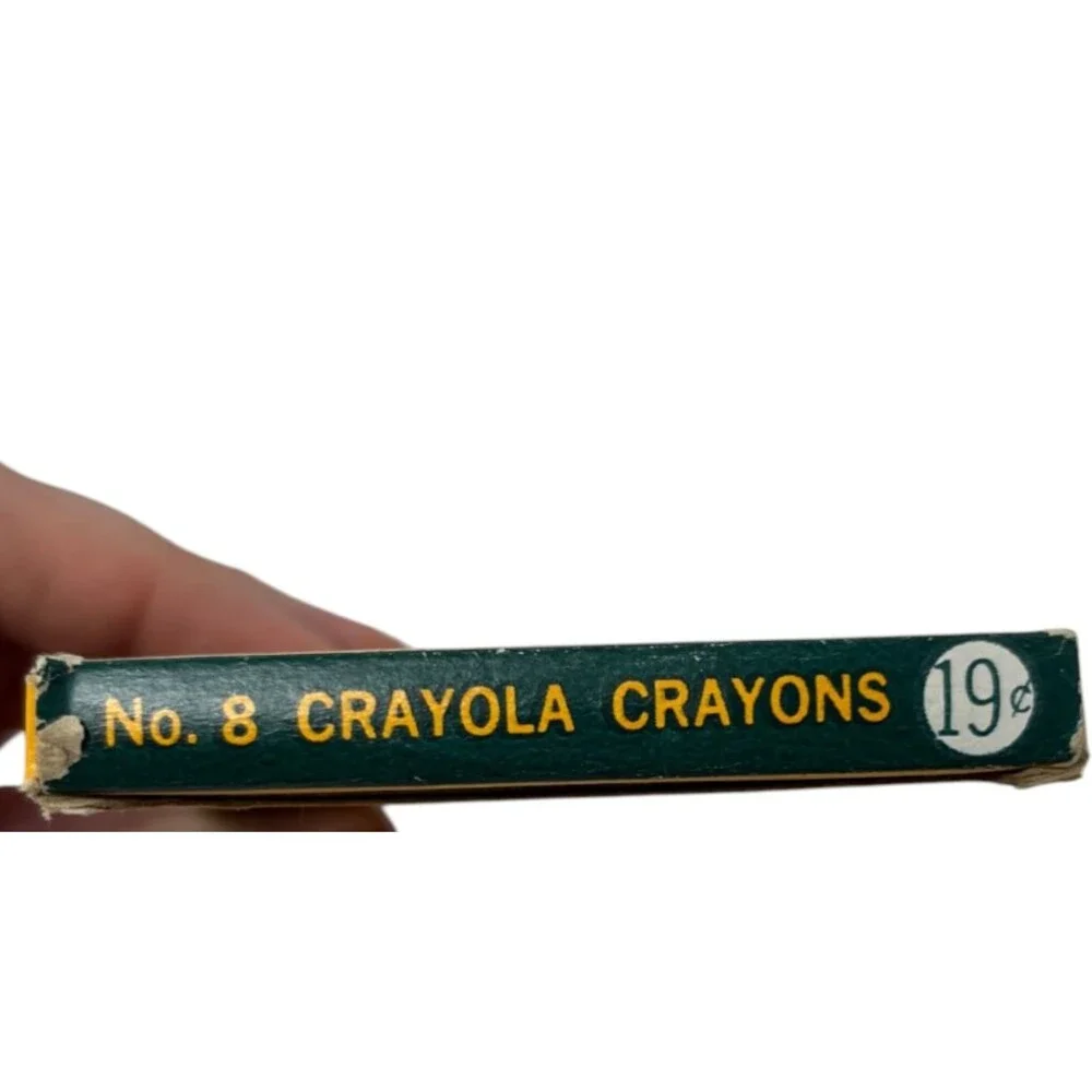 Crayola Crayons Vintage 8 Count and 16 Count Boxes Binney & Smith USA Art